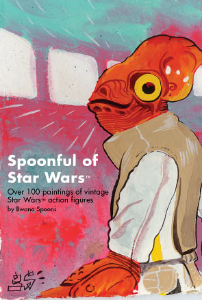 Spoonful of Star Wars postcard (front)
