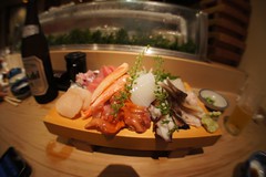 Dinner at Sushi-Tatsu