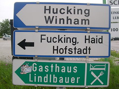 Unusual place names in Germany and Austria