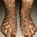 Vidhyas Bridal henna feet