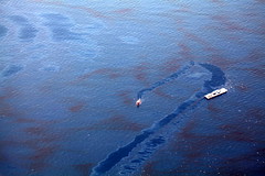 Oil spill clean-up, Oil clean up at impact site