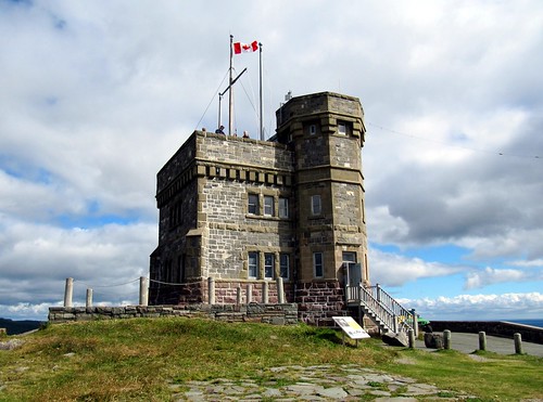 Historic Cabot Tower, Signal Hill National Historic Site, St. John's, Newfoundland, Canada