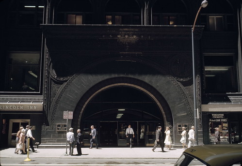 The Chicago Stock Exchange Building in 1962