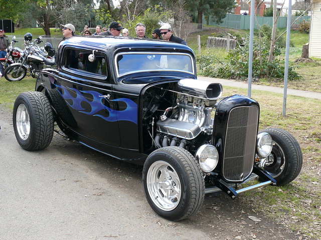 This 1932 Ford Coupe Hot Rod looked the part and was a crowd pleaser