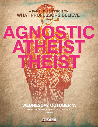 Agnostic, Atheist, Theist by scolliewag