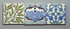 William Morris and other Arts and Crafts tiles