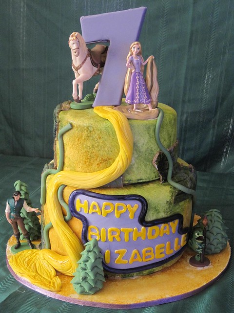 Tangled Cake | Flickr - Photo Sharing!