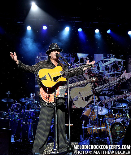 Santana's Universal Tone Tour hits Bristow, VA on July 25, 2010