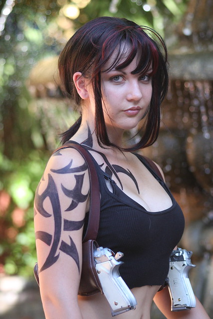 Saboten Cosplay 2010 portraits: Lara Croft in Tomb Raider