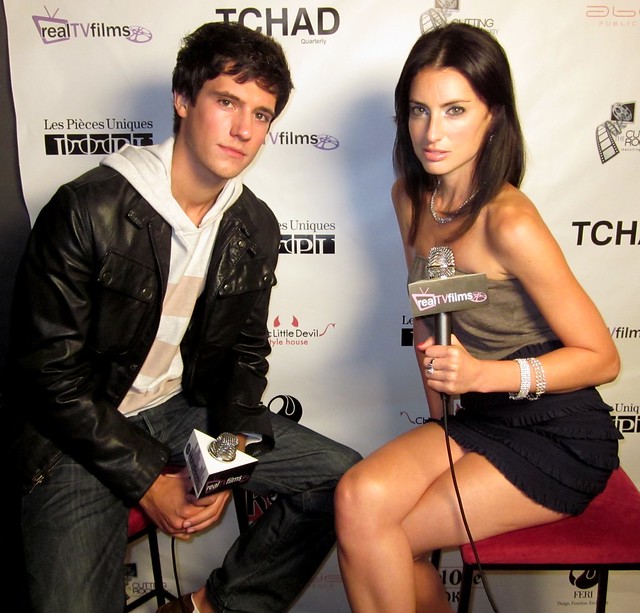 Drew Roy stops by the RealTVfilms Social Media Lounge presented by The 