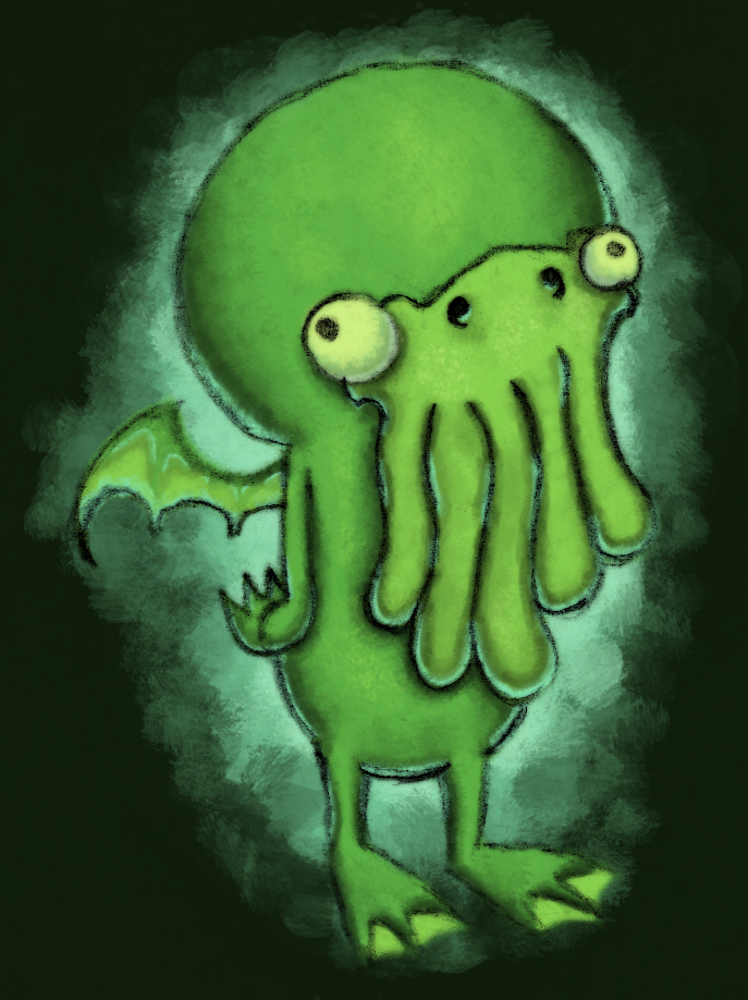 Baby Cthulhu (color)