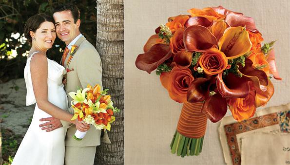 Let the color decorate your autumn wedding lacking of ideas See