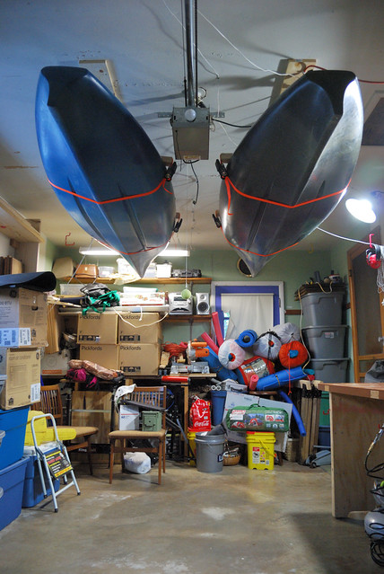 Kayak storage problem solved