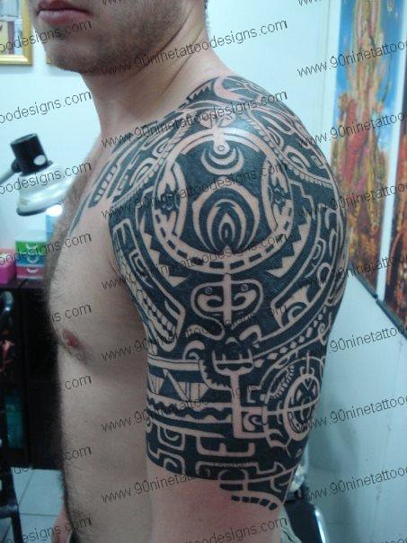 Polynesian tattoo 01 tattoo designs tattoo designs for men