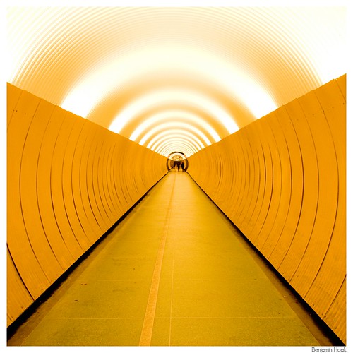 yellow tunnel