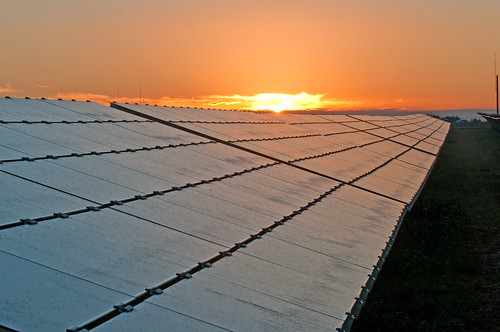 Duke Energy’s 16-megawatt DC (14-megawatt AC) Blue Wing Solar Project in San Antonio, Texas consists of nearly 215,000 photovoltaic solar panels and is one of the largest PV solar farms in the United States.