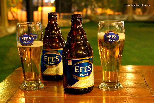 Cold Efes, Turkey's famous beer