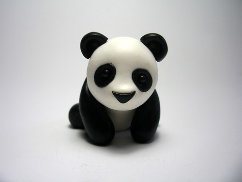 Little Panda Polymer Clay