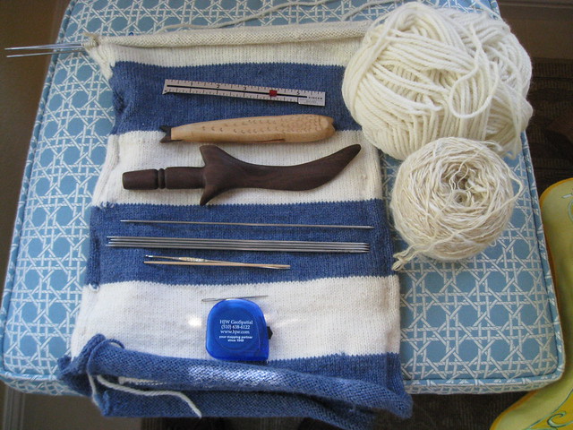knitting bag contents
