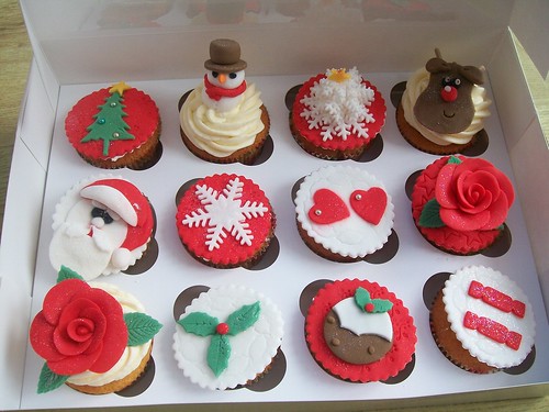 christmas cupcakes cakeeybakey