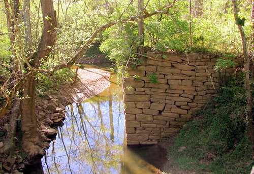 remains of 1801 Old Town Bridge