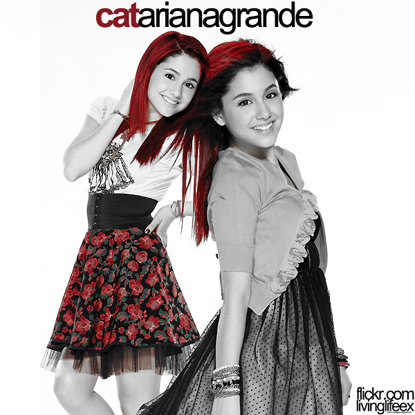 Victorious Cast Portrait Ariana Grande I made these for fun 