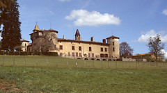 Pomeys, château de Saconay