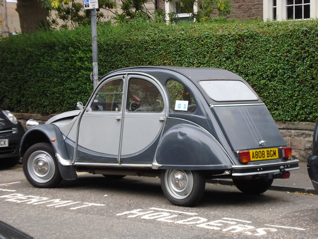 I've always liked the Charleston version of the 2CV especially the original