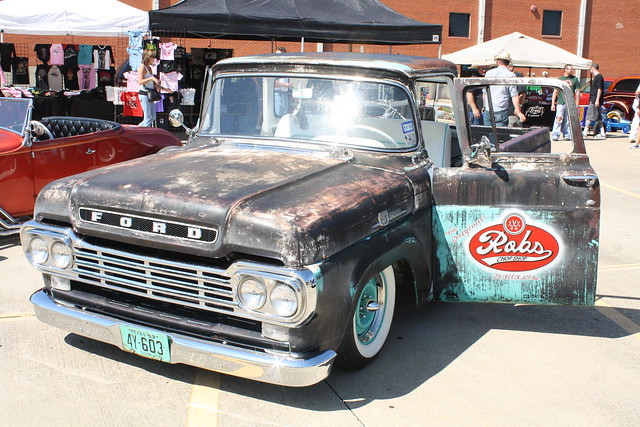 Nice Rat Rod 59 Ford F100 from a Labor Day Weekend car show in Deep Ellum
