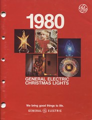 1980 GE Christmas Light Catalog