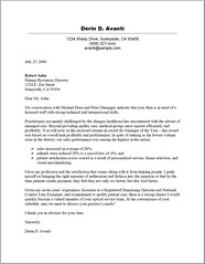 Cover Letter by Resume Service Plus
