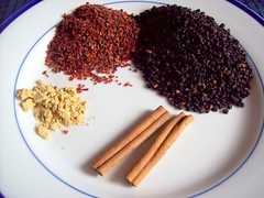 Ingredients for Elderberry Syrup