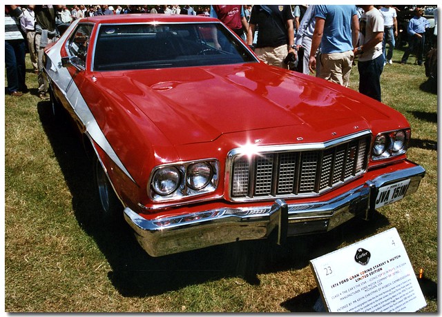 Starsky and Hutch 1974 Ford Gran Torino Cartier Style et Luxe Goodwood