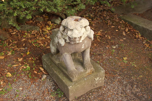 常堅寺のカッパ狛犬