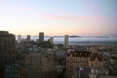 Foggy Sunset, San Francisco