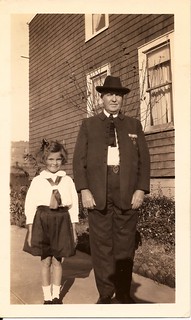 My Mother and Great Uncle John Klecka in Traditional Czech outfit