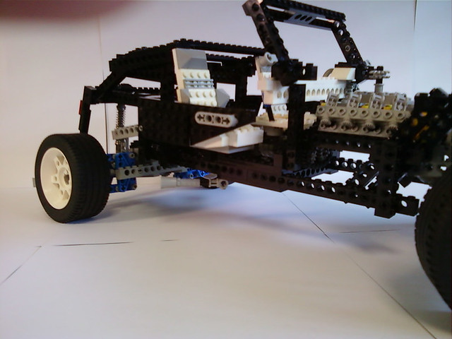This 1932 Ford Model B Roadster is an alternate model of the 1994 Lego 8880