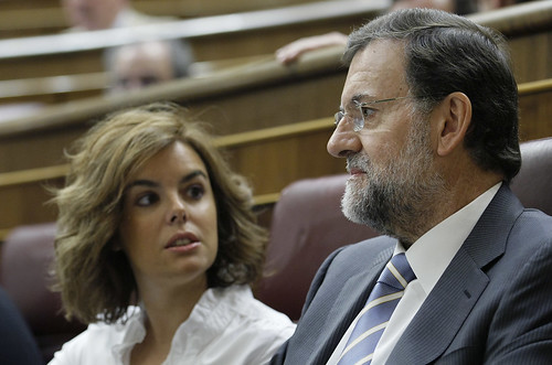 Soraya y Rajoy