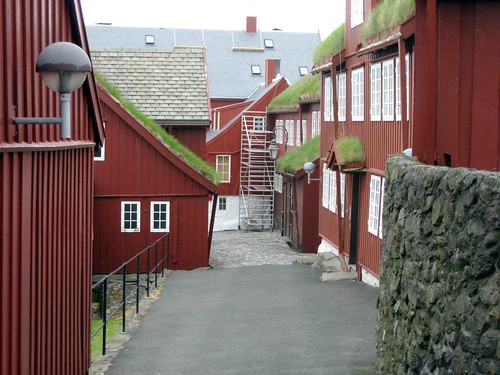 View of Tinganes, Torshavn