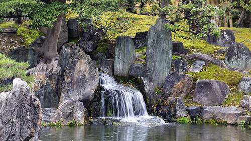 Waterfall, Japanese Garden
