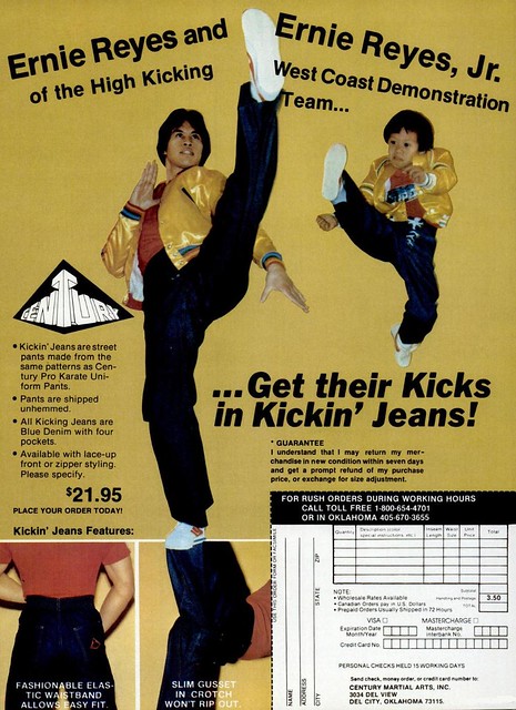 1981 Kicking Jeans Ernie Reyes