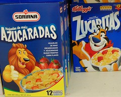 Soriana brand Azuracadas and Kelloggâ€™s Zucaritas