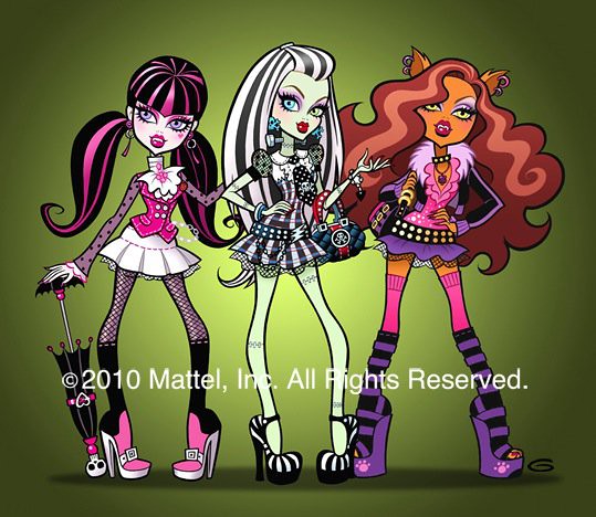 Monster High Glen Hanson is one of my favorite artists it's so cool he 
