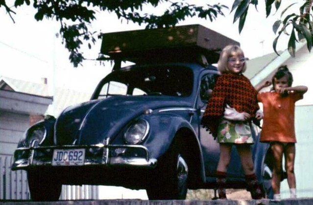 1958 VW 1200 Beetle on Union Street Burnaby