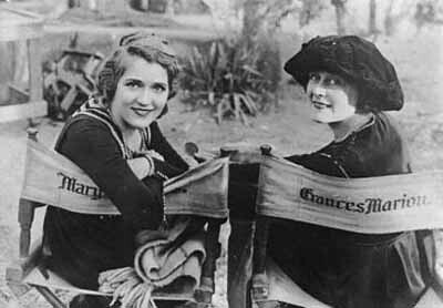 Mary Pickford & Marion Frances 