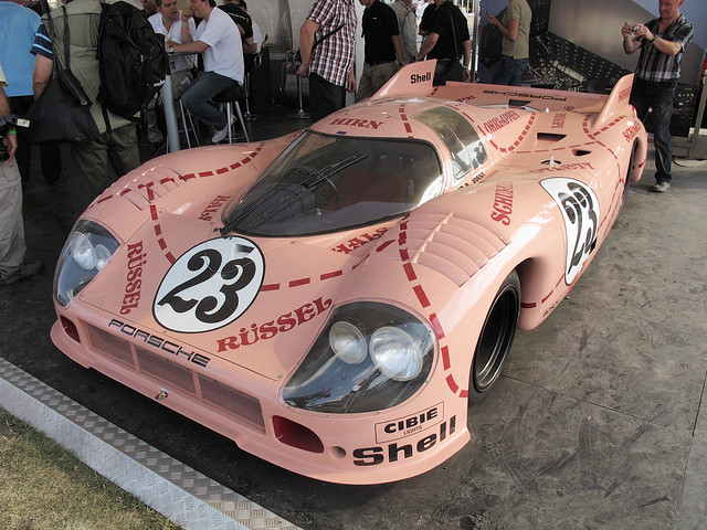 Porsche 917 20'Pink pig' was built as testbed for future CanAm parts and