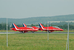 2009.06 REIMS - Centenaire de l'Aviation -  RED ARROWS
