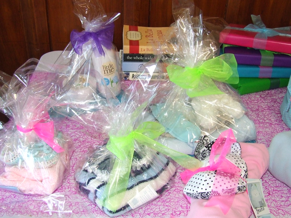 Baby shower prize table | Flickr - Photo Sharing!