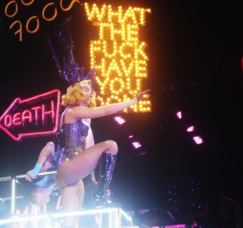 Lady Gaga - "What the fuck have you done" - Toronto MONSTER BALL 2010