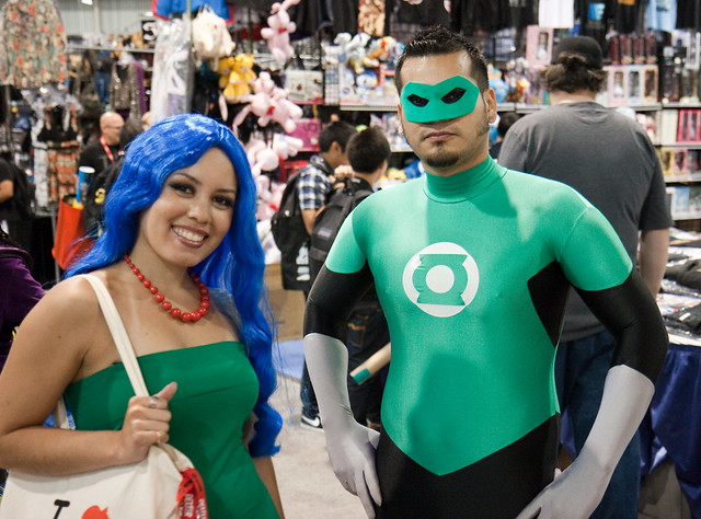 Green Lantern and girlfriend - Flickr - Photo Sharing!